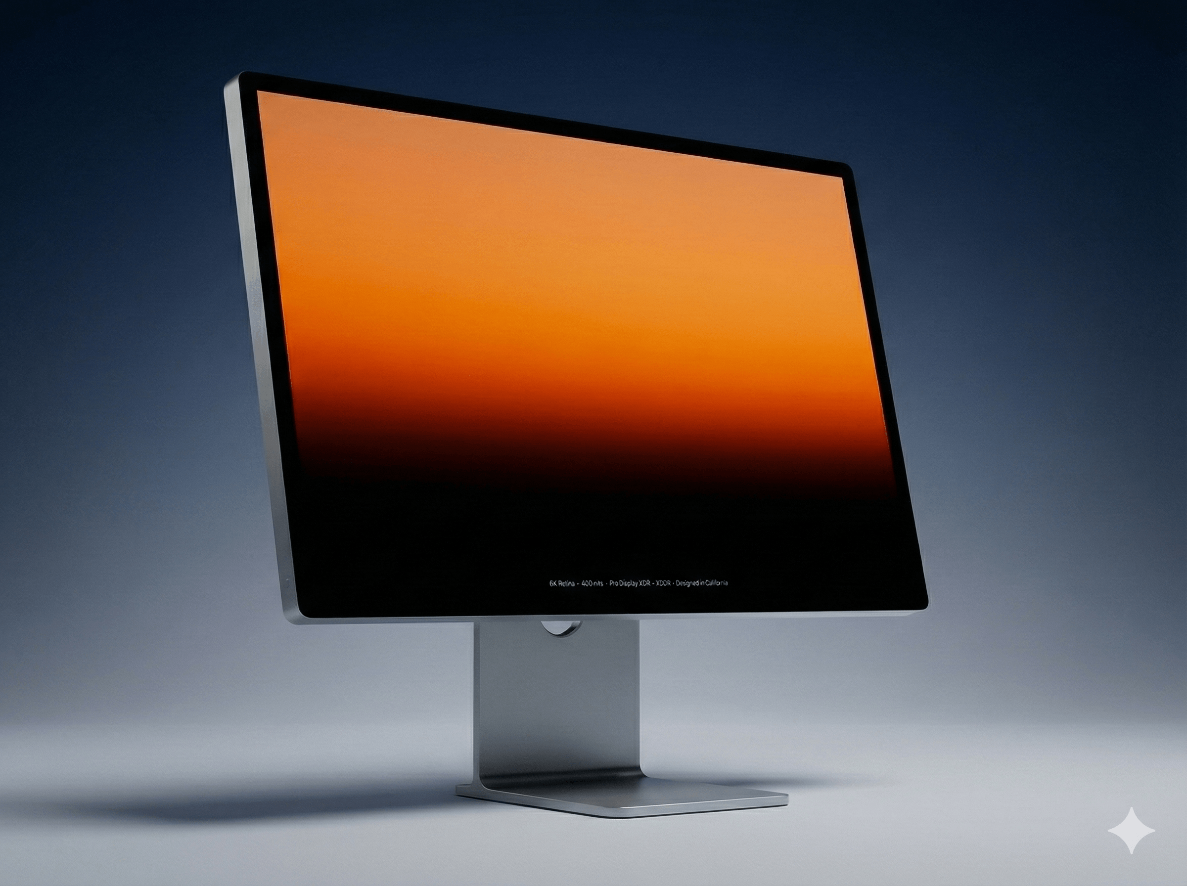 Apple Device on Minimalist Metallic Stand Mockup